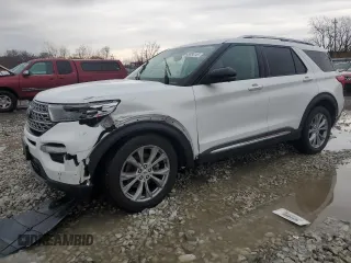 2021 Ford Explorer Limited с VIN 1FMSK8FH4MGB36591, выставлен на аукционе Copart как лот 45884145 с пробегом 83 177 миль миль и Списание • Salvage title. История ставок и продаж доступна на DreamBid. Изображение 1.