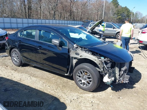2015 Honda Civic Sedan LX with VIN 19XFB2E57FE005765, listed as a IAAI auction lot 41642913 with 187,909 mi miles. Bid and sale history available at carsss.com. Image 1.