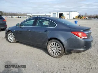 2011 Buick Regal CXL Turbo TO3 with VIN W04GX5GV7B1044111, listed as a Copart auction lot 43941945 with 197,554 mi miles and Salvage Title. Bid and sale history available at carsss.com. Image 2.