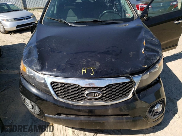 2011 Kia Sorento LX with VIN 5XYKT4A17BG169010, listed as a Copart auction lot 89168455 with Not Provided miles and Non Repairable. Bid and sale history available at DreamBid. Image 12.