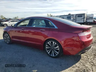 2017 Lincoln MKZ Hybrid Reserve with VIN 3LN6L5MU1HR659854, listed as a Copart auction lot 50583535 with 53,982 mi miles and Salvage Title. Bid and sale history available at DreamBid. Image 2.