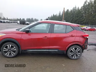 2019 Nissan Kicks S with VIN 3N1CP5CU9KL529380, listed as a IAAI auction lot 41871759 with 23,873 mi miles and . Bid and sale history available at carsss.com. Image 15.