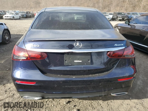 2023 Mercedes-Benz E 450 with VIN W1KZF5KB9PB151862, listed as a Copart auction lot 87880965 with Not Provided miles and Salvage Title. Bid and sale history available at DreamBid. Image 6.