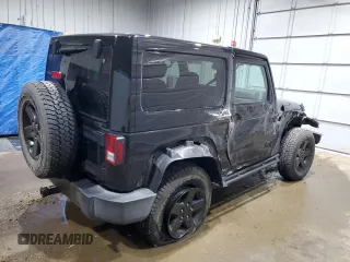 2016 Jeep Wrangler Sport z VIN 1C4GJWAG1GL192158, wystawiony jako Copart lot #53303845 z przebiegiem 99 812 mil mil oraz Szkoda całkowita • Salvage title. Historia ofert i sprzedaży dostępna na DreamBid. Obrazek 3.