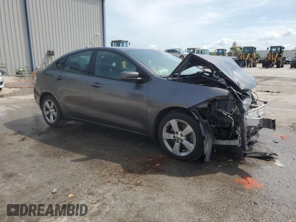 2015 Dodge Dart SXT with VIN 1C3CDFBB4FD351874, listed as a Copart auction lot 50792835 with 195,613 mi miles and Salvage Title. Bid and sale history available at carsss.com. Image 4.
