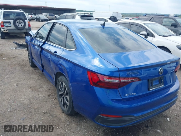 2023 Volkswagen Jetta S with VIN 3VW4M7BU0PM010739, listed as a IAAI auction lot 42400838 with 51,666 mi miles and . Bid and sale history available at DreamBid. Image 3.