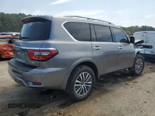 2023 Nissan Armada SL with VIN JN8AY2BA3P9400045, listed as a Copart auction lot 64708373 with 13,826 mi miles. Bid and sale history available at carsss.com. Image 3.