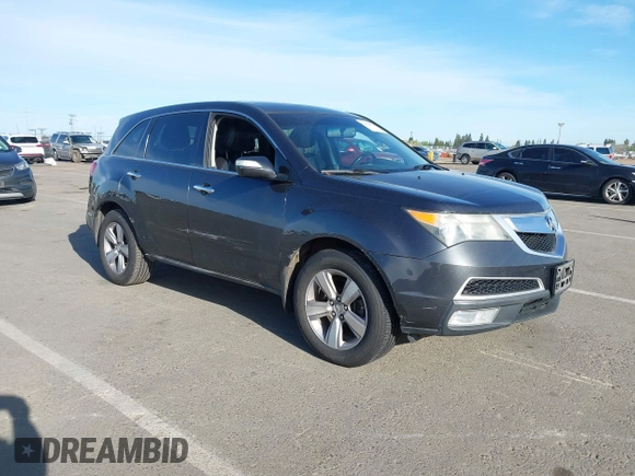 2013 Acura MDX with VIN 2HNYD2H25DH516097, listed as a IAAI auction lot 42014878 with 175,829 mi miles and . Bid and sale history available at carsss.com. Image 1.