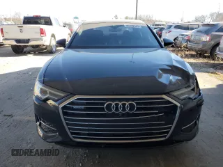2019 Audi A6 Premium Plus with VIN WAUE8AF25KN126418, listed as a Copart auction lot 80232593 with 37,187 mi miles and Salvage Title. Bid and sale history available at carsss.com. Image 5.