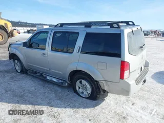 2006 Nissan Pathfinder SE with VIN 5N1AR18W06C649633, listed as a IAAI auction lot 41577009 with 137,557 mi miles and . Bid and sale history available at DreamBid. Image 3.