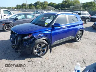 2022 Hyundai Venue SEL with VIN KMHRC8A35NU154334, listed as a IAAI auction lot 41732747 with 38,578 mi miles and . Bid and sale history available at DreamBid. Image 2.