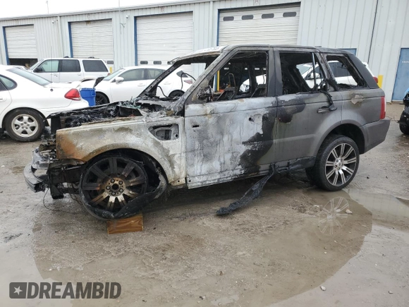 2009 Land Rover Range Rover Sport HSE with VIN SALSF25499A214547, listed as a Copart auction lot 41857865 with Not provided miles and Non repairable. Bid and sale history available at DreamBid. Image 1.