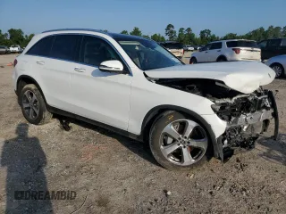 2019 Mercedes-Benz GLC 300 with VIN WDC0G4JBXKV130967, listed as a Copart auction lot 56243325 with Not provided miles and Salvage title. Bid and sale history available at DreamBid. Image 4.