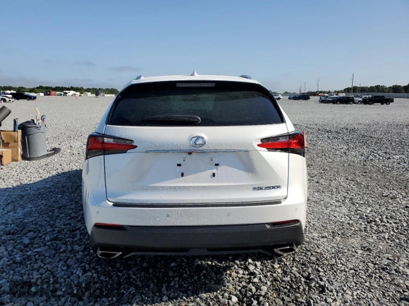 2017 Lexus NX with VIN JTJYARBZ9H2073686, listed as a Copart auction lot 52531925 with 33,349 mi miles and Non Repairable. Bid and sale history available at carsss.com. Image 6.