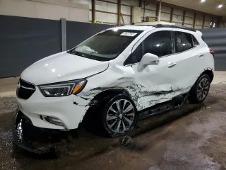 2019 Buick Encore Essence with VIN KL4CJGSM1KB767568, listed as a Copart auction lot 46827945 with 102,342 mi miles and Clean Title. Bid and sale history available at DreamBid. Image 1.