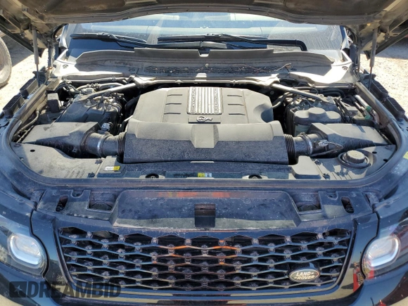 2016 Land Rover Range Rover Sport SVR with VIN SALWZ2EF5GA580299, listed as a Copart auction lot 43380555 with 75,191 mi miles and Clean title. Bid and sale history available at DreamBid. Image 12.