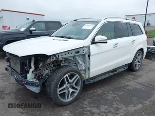 2017 Mercedes-Benz GLS 550 with VIN 4JGDF7DE2HA791695, listed as a IAAI auction lot 42507278 with 185,884 mi miles and . Bid and sale history available at DreamBid. Image 19.