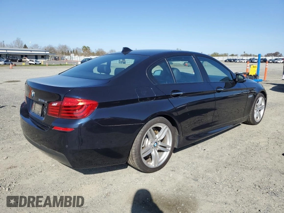 2014 BMW 5 Series 535d with VIN WBAXA5C51ED689124, listed as a Copart auction lot 48807965 with 88,967 mi miles and Clean Title. Bid and sale history available at carsss.com. Image 3.
