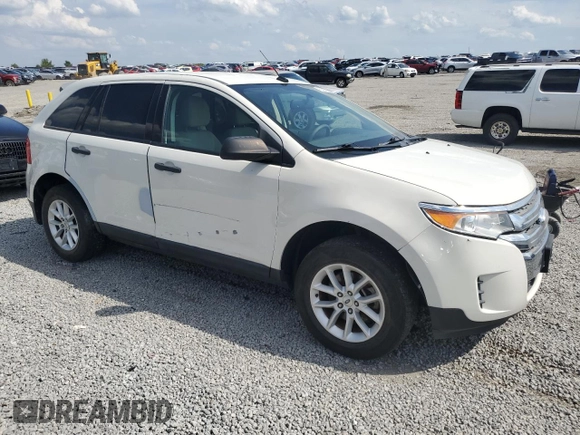 2013 Ford Edge SE with VIN 2FMDK3GC1DBB69733, listed as a Copart auction lot 55237635 with 78,066 mi miles and Salvage title. Bid and sale history available at DreamBid. Image 4.