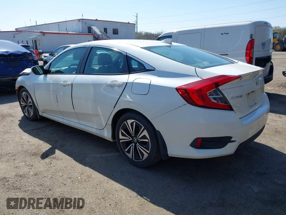2017 Honda Civic Sedan EX-T with VIN 19XFC1F3XHE207572, listed as a IAAI auction lot 41935389 with 137,878 mi miles. Bid and sale history available at carsss.com. Image 3.