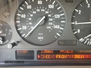 2001 BMW 7 Series 740iA with VIN WBAGG834X1DN83336, listed as a Copart auction lot 80878274 with 225,466 mi miles and Non Repairable. Bid and sale history available at carsss.com. Image 9.