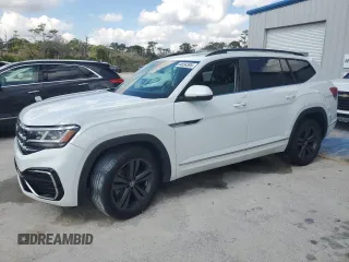 2021 Volkswagen Atlas SE with VIN 1V2PR2CA0MC594662, listed as a Copart auction lot 44534395 with Not provided miles and Non repairable. Bid and sale history available at DreamBid. Image 1.