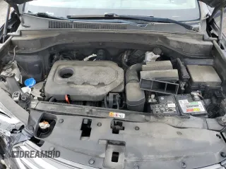 2018 Hyundai Santa Fe 2.4L z VIN 5XYZTDLB4JG553426, wystawiony jako Copart lot #54609875 z przebiegiem 93 328 mil mil oraz Szkoda całkowita • Salvage title. Historia ofert i sprzedaży dostępna na DreamBid. Obrazek 12.