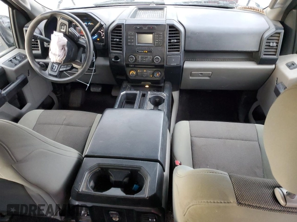2015 Ford F-150 XL with VIN 1FTEW1CF3FFC19048, listed as a Copart auction lot 50031285 with 194,625 mi miles and Salvage Title. Bid and sale history available at carsss.com. Image 8.