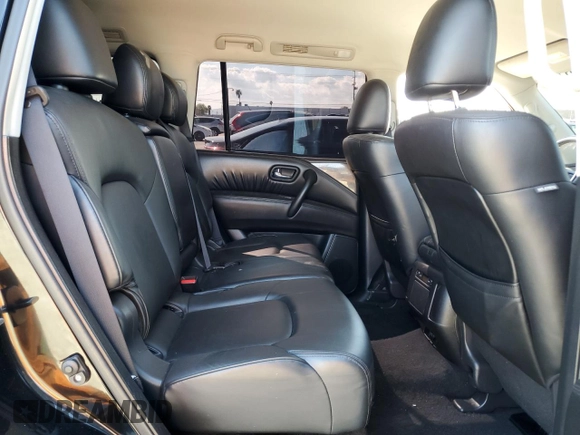 2021 Nissan Armada SV z VIN JN8AY2AD5M9661829, wystawiony jako Copart lot #44217485 z przebiegiem 91 246 mil mil oraz Czysty tytuł • Clean title. Historia ofert i sprzedaży dostępna na DreamBid. Obrazek 11.