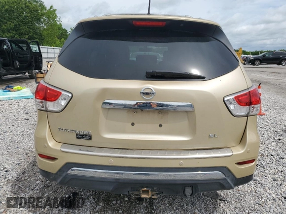 2013 Nissan Pathfinder SL with VIN 5N1AR2MN0DC647347, listed as a Copart auction lot 55679735 with 136,956 mi miles and Clean Title. Bid and sale history available at DreamBid. Image 6.