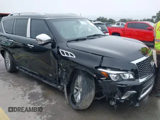 2015 Infiniti QX80 with VIN JN8AZ2NF2F9573817, listed as a IAAI auction lot 41640980 with 141,945 mi miles and . Bid and sale history available at DreamBid. Image 1.