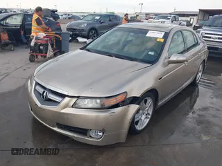 2007 Acura TL with VIN 19UUA662X7A001351, listed as a IAAI auction lot 41867038 with 180,214 mi miles. Bid and sale history available at carsss.com. Image 2.