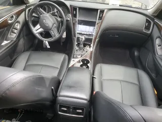 2018 Infiniti Q50 Luxe z VIN JN1EV7AP8JM360979, wystawiony jako Copart lot #49879575 z przebiegiem 80 031 mil mil oraz Szkoda całkowita • Salvage title. Historia ofert i sprzedaży dostępna na DreamBid. Obrazek 8.