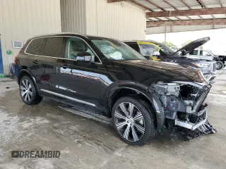 2024 Volvo XC90 Plus Bright Theme with VIN YV4L12PE4R1168459, listed as a Copart auction lot 88982295 with 14,921 mi miles and Non Repairable. Bid and sale history available at DreamBid. Image 4.