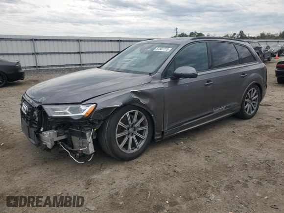 2020 Audi Q7 Premium Plus with VIN WA1LXAF70LD002518, listed as a Copart auction lot 51307775 with 46,961 mi miles and Salvage Title. Bid and sale history available at carsss.com. Image 1.