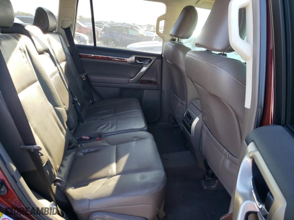 2013 Lexus GX 460 with VIN JTJBM7FX4D5056491, listed as a Copart auction lot 49297115 with 133,200 mi miles and Salvage Title. Bid and sale history available at carsss.com. Image 12.
