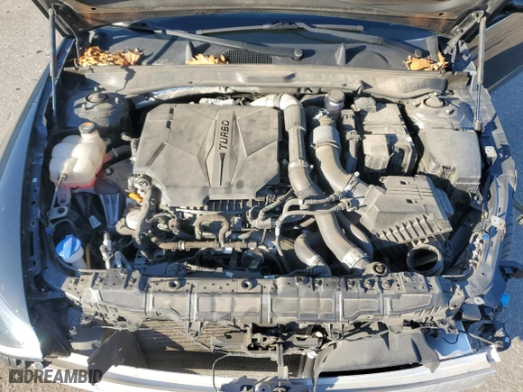2021 Hyundai Sonata N Line with VIN 5NPEK4JCXMH114791, listed as a Copart auction lot 48784655 with 86,627 mi miles and Salvage Title. Bid and sale history available at carsss.com. Image 12.