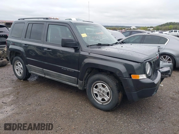 2011 Jeep Patriot Sport with VIN 1J4NT1GA9BD122962, listed as a IAAI auction lot 41903341 with 114,297 mi miles and . Bid and sale history available at carsss.com. Image 1.