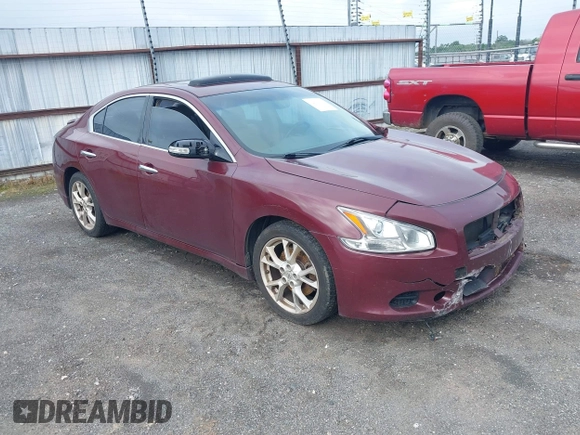2013 Nissan Maxima S with VIN 1N4AA5APXDC846592, listed as a IAAI auction lot 42491159 with 113,189 mi miles and . Bid and sale history available at DreamBid. Image 1.