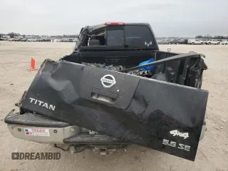 2006 Nissan Titan SE with VIN 1N6BA06BX6N534341, listed as a Copart auction lot 46080875 with 258,072 mi miles and Salvage Title. Bid and sale history available at carsss.com. Image 6.