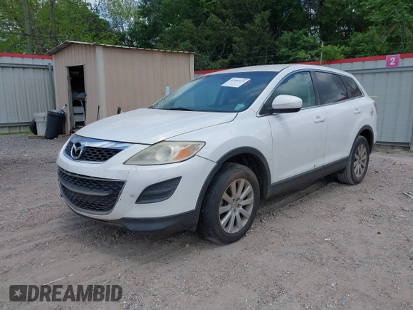 2010 Mazda CX-9 Sport with VIN JM3TB2MA7A0201036, listed as a IAAI auction lot 42053421 with 192,833 mi miles. Bid and sale history available at carsss.com. Image 2.