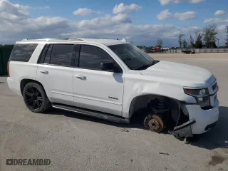 2018 Chevrolet Tahoe Premier with VIN 1GNSCCKC0JR335286, listed as a Copart auction lot 50105345 with 155,777 mi miles and Clean Title. Bid and sale history available at carsss.com. Image 4.