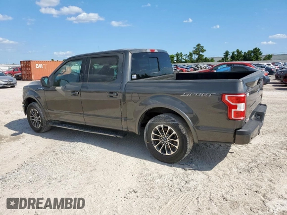 2018 Ford F-150 XL with VIN 1FTEW1CPXJKC79644, listed as a Copart auction lot 62035085 with 89,863 mi miles and Salvage title. Bid and sale history available at DreamBid. Image 2.