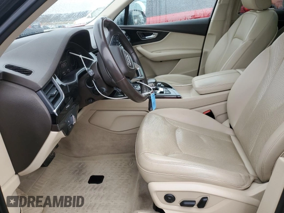 2018 Audi Q7 Premium Plus with VIN WA1LAAF79JD016464, listed as a Copart auction lot 47209845 with 82,447 mi miles and Clean Title. Bid and sale history available at carsss.com. Image 7.