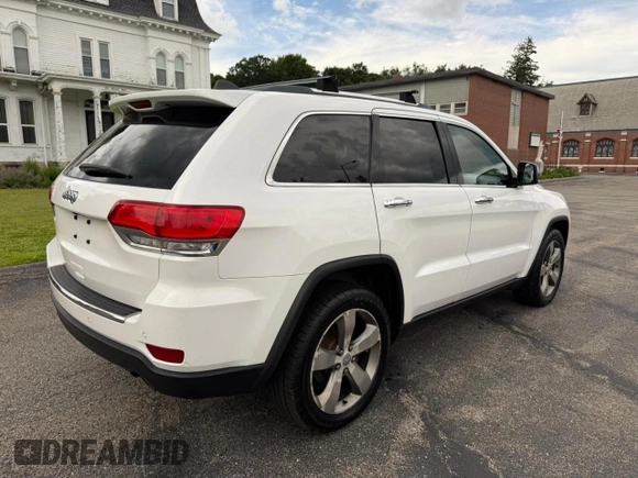 2014 Jeep Grand Cherokee Limited with VIN 1C4RJFBG9EC155122, listed as a Copart auction lot 63812735 with 164,061 mi miles and Clean title. Bid and sale history available at DreamBid. Image 4.
