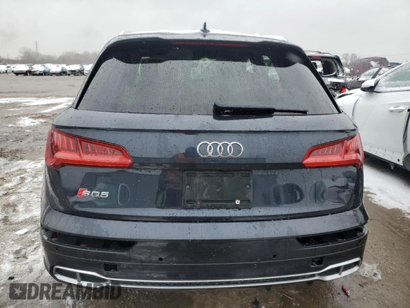 2018 Audi SQ5 Premium Plus with VIN WA1A4AFY5J2021776, listed as a Copart auction lot 43224194 with 46,659 mi miles and . Bid and sale history available at DreamBid. Image 6.