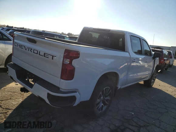 2023 Chevrolet Silverado 1500 LT with VIN 1GCUDDE87PZ112814, listed as a Copart auction lot 79631104 with 48,390 mi miles and Non Repairable. Bid and sale history available at carsss.com. Image 3.
