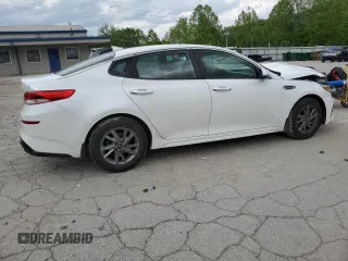 2019 Kia Optima LX with VIN 5XXGT4L34KG311998, listed as a Copart auction lot 56686955 with 135,484 mi miles and Salvage title. Bid and sale history available at DreamBid. Image 3.