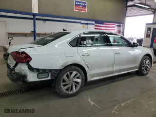 2018 Volkswagen Passat 2.0T SE with VIN 1VWBA7A35JC017820, listed as a Copart auction lot 46549295 with 0 mi miles and Salvage Title. Bid and sale history available at carsss.com. Image 3.