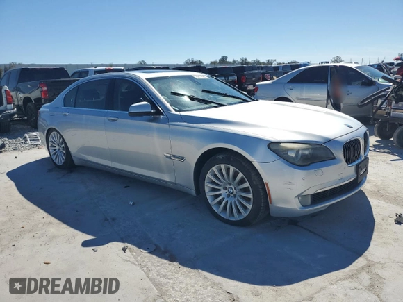 2011 BMW 7 Series 750Li xDrive with VIN WBAKC8C59BC431912, listed as a Copart auction lot 45817685 with 84,465 mi miles and Clean Title. Bid and sale history available at carsss.com. Image 4.